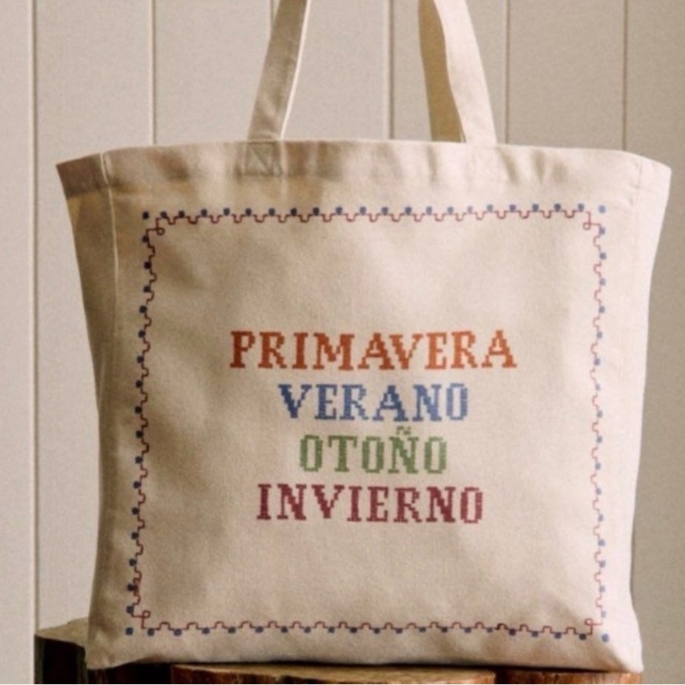 NWT Sézane x Lucia Vergara Primavera Limited Edition Tote